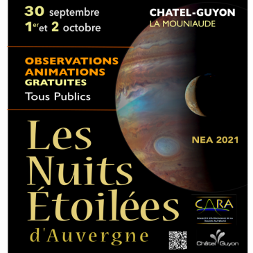 Les Nuits Etoilées d&rsquo;Auvergne (NEA) 2021